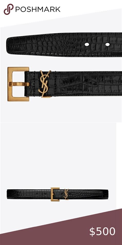 ysl belt 85829|ysl crocodile belt.